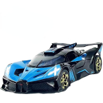1/32 m&auml;nguautod &uuml;hilduvad Bugatti bolide autod m&auml;nguasja mudel auto sulamist survevalu Koguge tulede ja muusikaga autom&auml;nguasi, t&otilde;mmake tagasi lastele poiste festivali kingitus 1/32-Size:15.3*7.3*3.8cm sinine