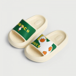 Happy Mary Laste Sussid Suvi Poisid ja T&uuml;drukud Baby Anti slip Pehme Tald Kodukandmine Multifilm Laste Sussid 170 kollane