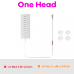 USB LED Plant Grow Light t&auml;isspektriga 5 V Quantum Board ajastus Automaatne Sisse/V&auml;lja H&auml;mardatav UV/IR H&uuml;dropooniline Cactus Vegs Kultiveerimislamp Full Spectrum&USB powered