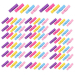 100 tk v&auml;rvilised riiden&otilde;elad Puidust riiden&otilde;elad, sileda servaga, tugeva haardega, vastupidavad r&otilde;ivan&otilde;elad 100pcs