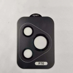 Metallist kaamerakaitse Huawei P70 Pro Pura 70 jaoks Alumiiniumist l&auml;&auml;tseklaasikaitse huawei Pura 70 pro p70 jaoks Tagumine l&auml;&auml;tsekate For Pura 70 Pro must