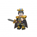 Kolme kuningriiki Sulg Zhao Yun Viie tiigri kindral Ratsahobune Punane j&auml;nes Ehitusklotsid Lastem&auml;nguasjad