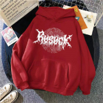 S&uuml;gistalvine naiste mustriga tr&uuml;kitud kapuuts, naiste lahtine suur, sametine pikkade varrukatega pullover-kapuuts