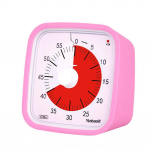 VT01 60-minutiline visuaalne taimer vaikne tagasiloenduse ajahaldur Kukkumiskindel &auml;ratuskell DIY taimer &otilde;pilastele, kes &otilde;pivad k&ouml;&ouml;git&ouml;&ouml;riista