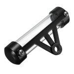 Alumiiniumisulamist Tax veekindel mootorratta maksuplaadi kronstein Metallist maksuplaadi kast mootorrataste jalgrattale must