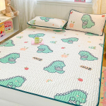 Naturaalne lateksist paksendatud suvine madrats voodile, kvaliteetne jahutav viskoosist voodipadi ja padjap&uuml;&uuml;r, j&auml;&auml;siidist voodilinakomplekt, jahutav 90x200cm 2 pcs set