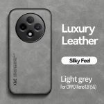KEYSION Luksuslik Retro PU nahast &uuml;mbris OPPO Reno12 F 5G pehme silikoon+PC p&otilde;rutuskindel telefoni tagakaas OPPO Reno 12 F 12F 5G jaoks for OPPO Reno12 F 5G