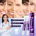 Hambapliiats V34 kollane hambaplekkide puhastav suuhooldusgeel valgendab hambaid koheselt, puhastab s&uuml;gavuti, eemaldab plekid ja v&auml;rskendab hinge&otilde;hku kodus v&otilde;i liikvel olles! 1Pcs