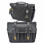 Mootorratta l&otilde;uendist &auml;&auml;rekott+retro mootorratturi k&uuml;lgkott veekindel riputuskott sadulakott t&ouml;&ouml;riistakott avaliku dokumendi kott 40cmx12cmx30cm pruun