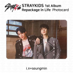 Stray Kids 1. albumi &uuml;mberpakendamine elu jooksul Fotokaart Postkaart KPOP K-POP Unit #08