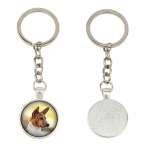 Basenji, African bush dog, Congo dog - keychain in a box, own photo, keychain pendant from Art-Dog brand