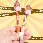 Multifilm Capybara tagumikku vajutades neutraalne pliiats Naljakad kirjutuspliiatsid Kiiresti kuivavad kirjutavad Siledad Kawaii pliiatsid Esteetilised kirjatarbed