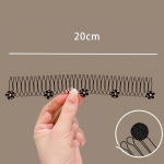 Katkiste juuste korraldaja Naistele T&uuml;drukutele Lill Magus Juuksen&otilde;el Klamber N&auml;htamatu Tukk Fikseeritud Insert Kamm Tiara peapael Aksessuaarid Punumine 20cm