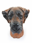 Great Dane III - dog bust, large dog head for the garden, unique living room decoration by Art-Dog brand