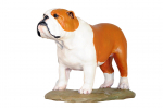 Bulldog, English Bulldog, British Bulldog II - painted figurine, statue, figure, made by the artist, brand Art-Dog
