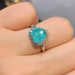100 %925 Sterling H&otilde;be S&uuml;dame Paraiba Turmaliin V&auml;&auml;riskivi K&otilde;rvar&otilde;ngad /Ripats /Kaelakee Pulmakomplektid Hulgim&uuml;&uuml;k 45 cm