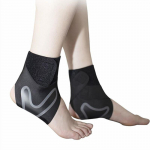Breathable ankle protection for sports, hiking, basketball, compression, sprain prevention, fitness, outdoor ankle protection, and protective gear M left foot must