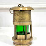 15 cm ilus massiiv messingist v&auml;ike lamplatern Vana stiilis laevalatern merepaadi valgustite jaoks, mis sobib suurep&auml;raselt j&otilde;ulukingiks