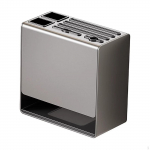 Knife Block Drying Rack Multifunctional,Multiple Slots,Easy to Clean,Universal Storage Knives Countertop