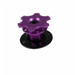 Autode universaalse v&otilde;idus&otilde;idu rooliratta kiirvabastusega rummuadapteri Snap Off Boss Kit 8.5 x 7 cm lilla