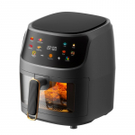 6L 5-Quart Smart Air Fryer ahi: Tervislik, mitmek&uuml;lgne toiduvalmistamine koos lihtsa puhastamise ning kiirete ja t&otilde;husate roogadega EU must