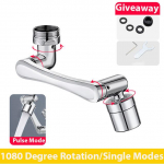 Universaalne, 1080&deg; p&ouml;&ouml;ratav, segisti, pritsmevastane, filter, vannituba, k&ouml;&ouml;k, vees&auml;&auml;stlik, kraan, otsik, pikendus, adapter, segistid, mullitaja 1 mode