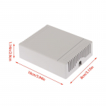 1 tk. korpuse korpus plastikust korpuse tr&uuml;kkplaadi projekt elektrooniline kast 100X80X29Mm diy traat harukarbid korpuse &uuml;mbris