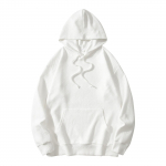 Meeste &uuml;hev&auml;rviline triibuline s&uuml;gis vabaaja kapuutsiga dressipluus pikkade varrukatega pullover M must