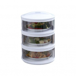 Isoleeritud taimne kate Mitmekihiline virnastatav toidukarp Lennukindel Tolmukindel kuumuse s&auml;ilitamine K&ouml;&ouml;gitarbed Pikniku-grillabimees