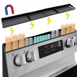 Silikoonist ahjuresti kaitse, magnetpliidi &uuml;lemine riiul 4 magnetiga, 3 funktsionaalset tsooni, t&otilde;usev hall