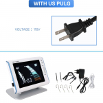 NICEDEN Dental Endo Peep Display Screen Measurement Foldable DTE DPEX 6 Apex Locator Root Canal Finder Visualization Teeth Fit US Plug