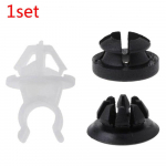 3tk/komplekti klamber 91503SS0003 must+valge kapoti tugitugi