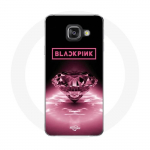 Coque Maniacase pour Samsung Galaxy A3 2017 blackpink diamond noir et rose