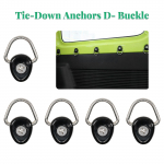 5x Suzuki Jimny 2019 2020 2021 2022 JB64 JB74 metallist sidumisankur D-r&otilde;ngas D-plaadi pandlaga haagise kaubaveoauto v&otilde;rgukonksu kruvi jaoks