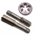 HSS x 1,5 mm koonus- ja kraan ning x 1,5 mm matriits, meetriline keere, paremak&auml;eline