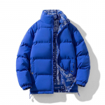 Talvine uus kahepoolne kulumisriietus puuvillase polsterdatud meeste ja naiste r&otilde;ivad, d&uuml;naamiline vabaaja mood paarikleit, krae, puuvillase polsterdatud jope S