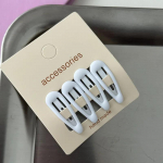 4 tk V&auml;rvilised vesipiisakujulised BB-klambrid, naised, t&uuml;drukud, lapsed, v&auml;ikesed tukk-klambrid, armsad, armsad juuksen&otilde;elad.