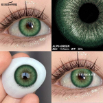 EYESHAER Color contact lenses latest models Black big eye glasses lenses Brown natural beauty lenses Purple gray fashion lenses Green lenses 1 pair