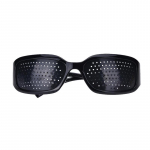 Pinhole Prillid Must Mood Stenopeic Pin Silmahooldus V&auml;simusvastased Prillid N&auml;gemist Relax Parendaja K&auml;sitsi valmistatud must