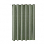 1 komplekt konksudega du&scaron;ikardin Vahvlitekstuur Saadaval mitmev&auml;rviline Paks lina Lihtne paigaldus Hooldus Hotell Telkimine Vannituba Haagissuvilad Du&scaron;ikardin 180x180cm roheline