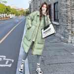 Sulejope Naiste talvejope Keskmise pikkusega paks jope 2023, uus &uuml;lisuure leivakost&uuml;&uuml;m S