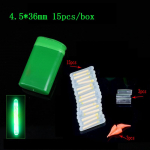 Fishing Lights Night Fluorescent Glow Stick Lightstick Rod Type 3： 3x25mm (20pcs)
