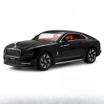 Uus 1/24 sulamist survevalatud automudel Rolls-Royce Gust m&auml;nguasja simulatsioon luksusauto t&otilde;mbej&otilde;ud, t&auml;iustatud kaunistused p&otilde;rutussummutusega kollektsiooni moekingitus must