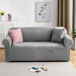 Sametised diivanikatted elutuppa &uuml;hev&auml;rvilised pl&uuml;&uuml;s L-kujulised nurgadiivani kate Elastne kaitse, paks kate 1/2/3/4 istekohale 1 Seater 90-140 cm