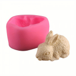 3D J&auml;nese Silikoonvorm - Mitmek&uuml;lgne DIY Kookide Kaunistamine, K&uuml;psetusvorm, K&uuml;&uuml;nalde Valmistamine ja Vaiksavi Vormimise T&ouml;&ouml;riist Lihav&otilde;ttej&auml;neste Kujundusega. roosa