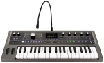 KORG s&uuml;ntesaator microKORG 2 Analoogmodelleerimine/Vokooder/Kompaktne/V&auml;rviekraan/Patareitoitega/37 klahvi MK-2