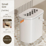 Pr&uuml;gikast suur mahutavusega majapidamisk&auml;imla kaanega WC &auml;mber Internet Kuulsus Minimalistlik t&uuml;himik p&uuml;hendatud purk ja kiudtrummel