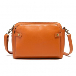 Crossbody kott naistele Kunstnahast &otilde;lakott Multi-Pockets Sling Clutch rahakott kaardiga helepruun v&auml;rv