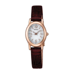 Seiko naiste SWFA148 (Tisse) Ovaalne k&auml;ekell, pruun roostevaba *tagak&uuml;lg:Roostevaba analoog