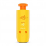 Aqualogica Glow+ Silky Body Lotion for 24-Hour Moisturization with Papaya & Vitamin C- 200 ml | Hydrates & Nourishes | For Normal to Dry Skin
